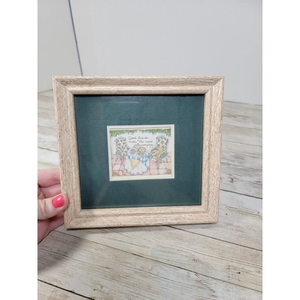 Linda Grayson USA‎ Small Framed Cottage Print Good Friends Make The Best Company